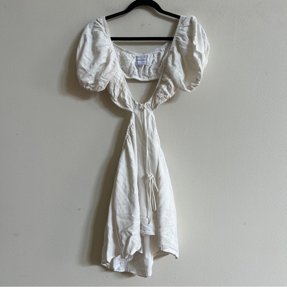 SABO SKIRT White Eilish Cut out Dress - Picture 3 of 4